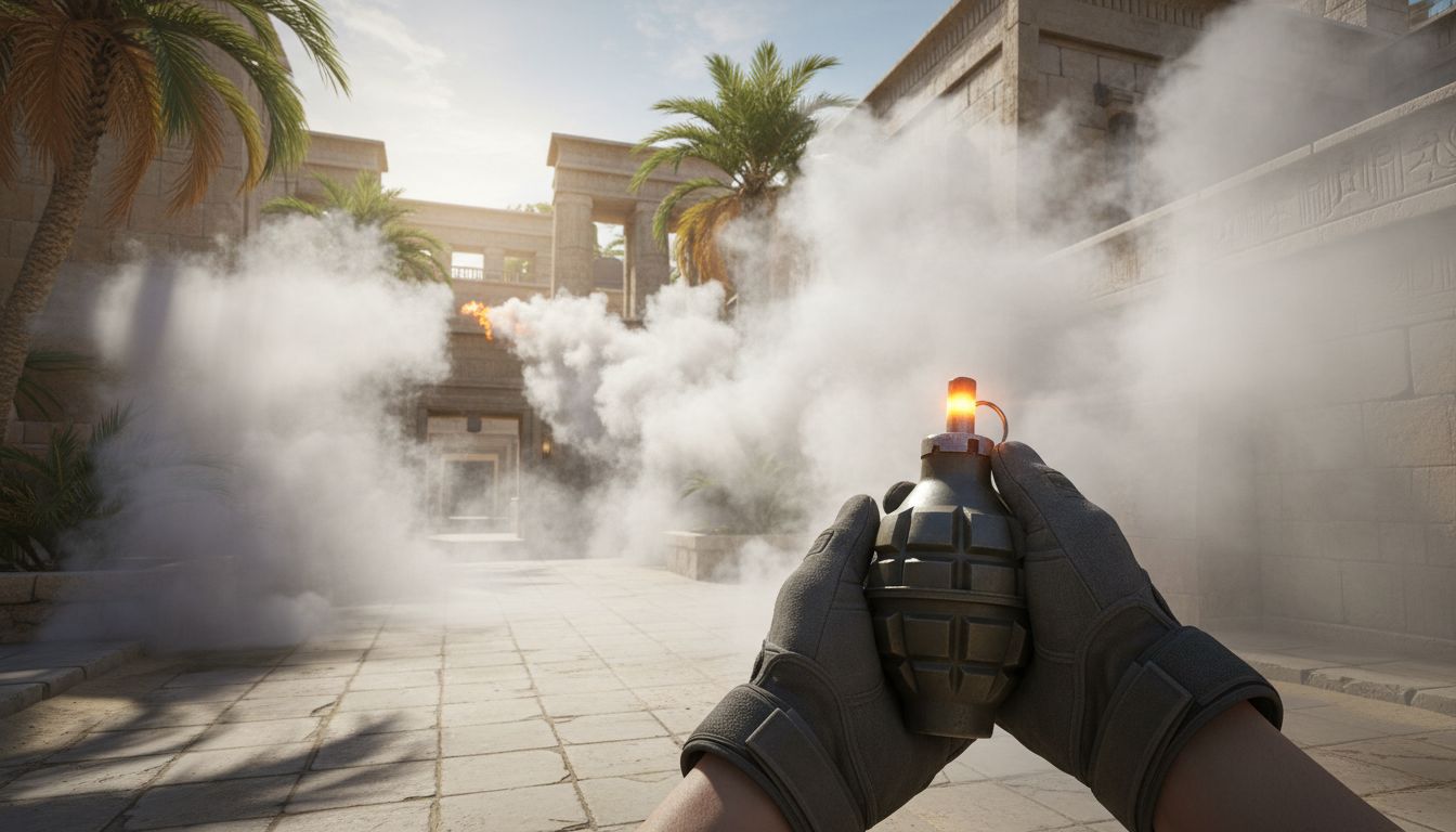 S’adapter au nouveau rechargement et dominer Anubis grâce aux lancers de fumigènes