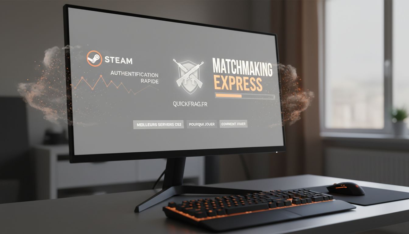 Authentification Steam et matchmaking express : simplifier les parties compétitives