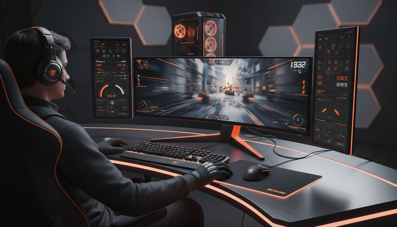 Moniteurs 360,600 Hz et ZOWIE : quel impact pour les configs compétitives ?
