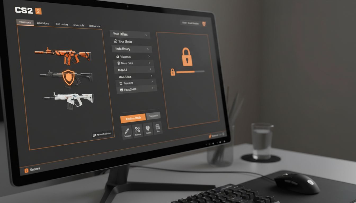 Protéger ses échanges de skins après la refonte du marché Steam