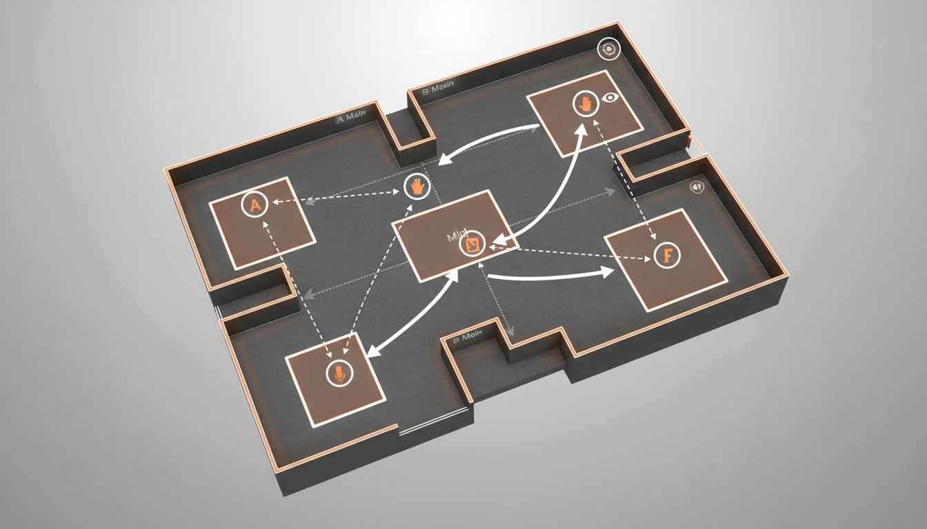 S’organiser sur Cache : positions, rotations et signaux pour dominer les matchs