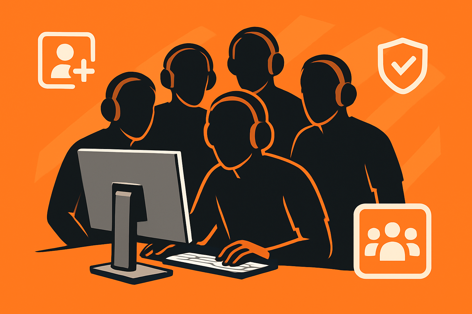 Assemble a competitive five-stack fast with instant dedicated lobbies and private invites